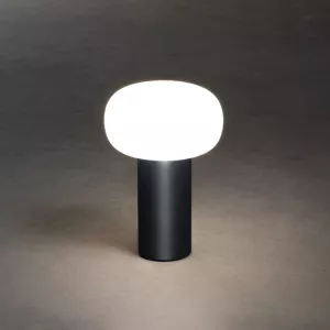 Antibes Bordlampe USB 3,7V IP54 Sort Konstsmide