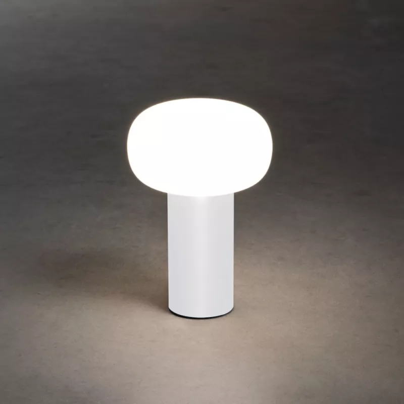 Antibes Bordlampe USB 3,7V IP54 Hvid Konstsmide