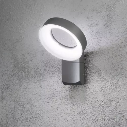 Asti Vägglykta LED 230-240V IP44 Mörkgrå Konstsmide