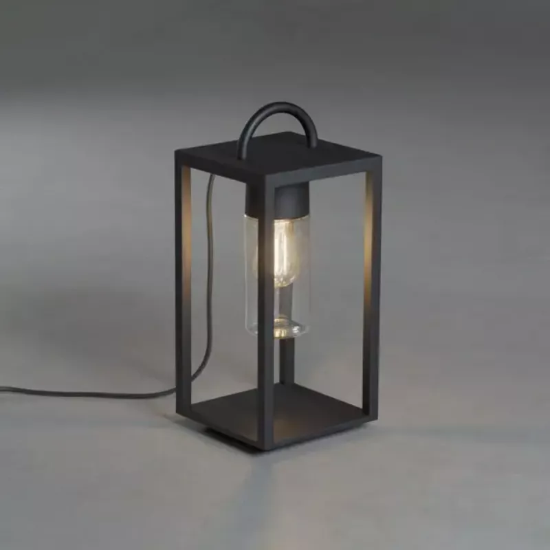 Bologna Gulvlampe E27 230-240V IP44 Sort Konstsmide
