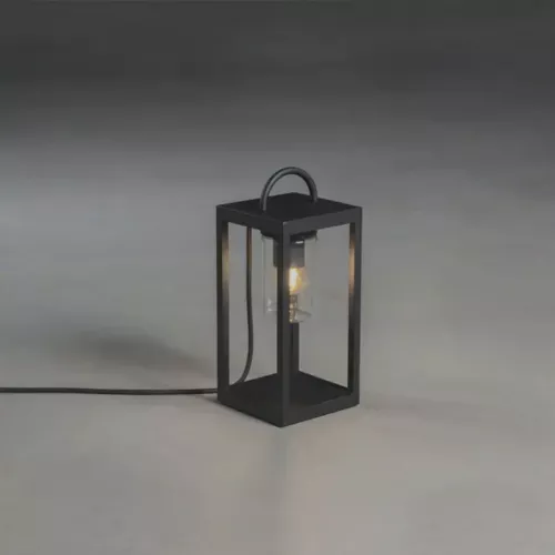 Bologna Gulvlampe Lille E27 230-240V IP44 Sort Konstsmide