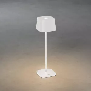 Capri Bordslampa USB 3,7V IP54 Vit Konstsmide