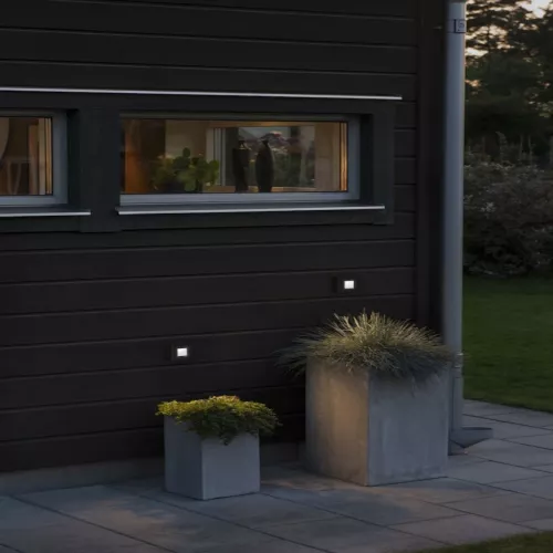 Chieri Væglampe LED 1,5W 230-240V IP54 Sort Konstsmide