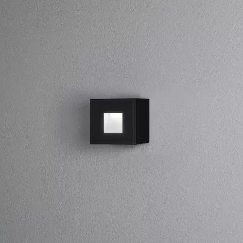 Chieri Væglampe LED 1,5W 230-240V IP54 Sort Konstsmide