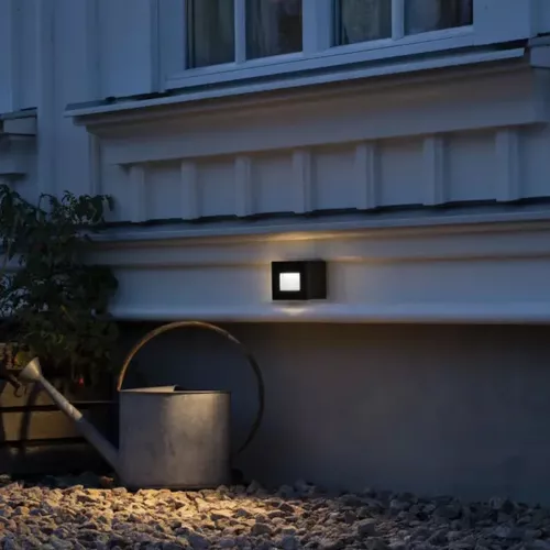 Chieri Væglampe LED 4W 230-240V IP54 Sort Konstsmide