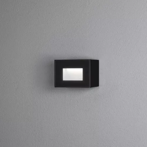 Chieri Væglampe LED 4W 230-240V IP54 Sort Konstsmide