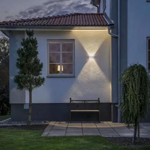 Chieri Væglampe LED 8W 230V IP54 Hvid Konstsmide