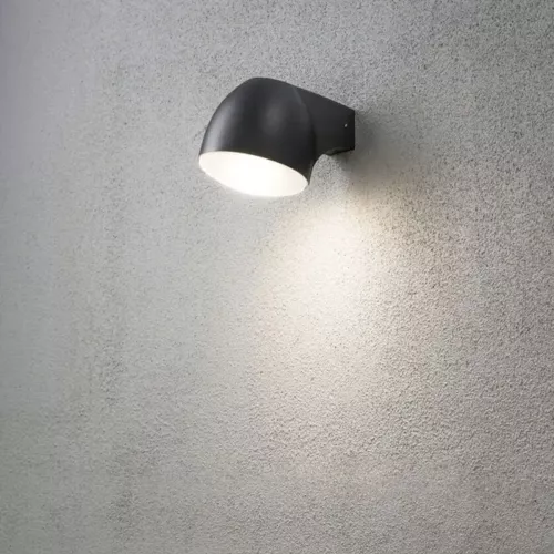 Ferrara Væglampe LED 4W 230-240V IP44 Sort Konstsmide