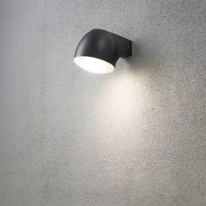 Ferrara Vägglykta LED 4W 230-240V IP44 Svart Konstsmide