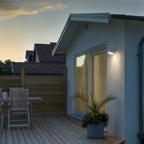 Ferrara Væglampe LED 4W 230-240V IP44 Hvid Konstsmide