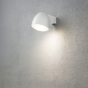 Ferrara Vägglykta LED 4W 230-240V IP44 Vit Konstsmide