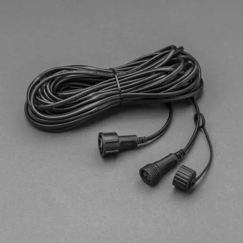 Förlängningssladd 10m IP44 Svart Konstsmide