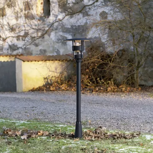 Freja Trädgårdslykta Exklusive Stolpe E27 230-240V IP23 Svart Konstsmide