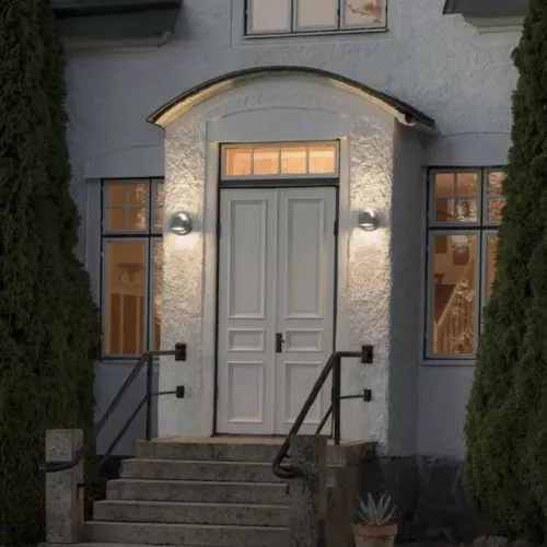 Hild Væglampe LED 2x5W 230V IP44 Hvid Konstsmide