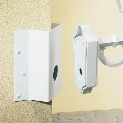 Corner Bracket Universal White Konstsmide