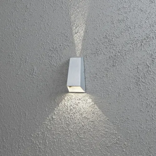 Imola Væglampe LED 2x3W 230-240V IP54 Grå Konstsmide