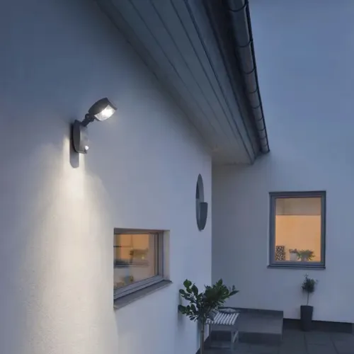Latina Væglampe LED 3W 230-240V IP54 Mørkegrå Konstsmide