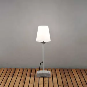 Lucca Lounge Lav E27 230-240V IP44 Grå Konstsmide
