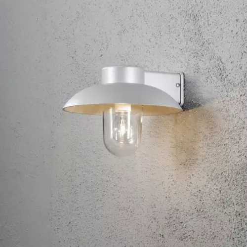 Mani Wall Light E27 230-240V IP44 Grey Konstsmide