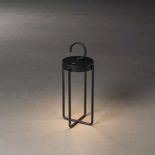 Manorola Lanterna USB 39cm 3,7V IP54 Sort Konstsmide