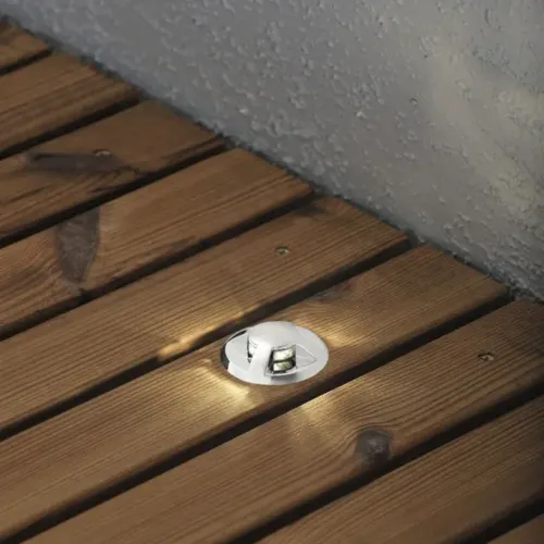 Markspot Mini LED 12V IP44 Krom 6stk Konstsmide