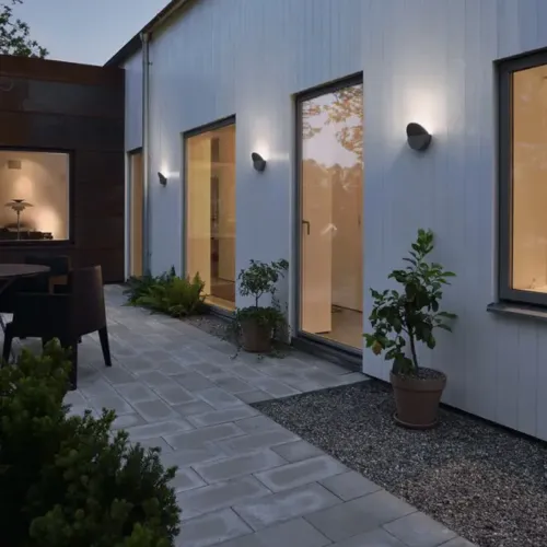 Matera Væglampe LED 5W 230-240V IP54 Mørkegrå Konstsmide