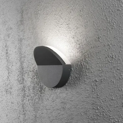Matera Væglampe LED 5W 230-240V IP54 Mørkegrå Konstsmide