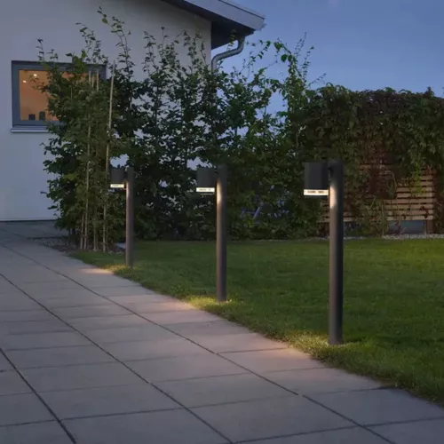 Modena Havepæl GU10 230-240V IP44 Sort Konstsmide
