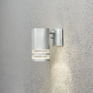 Modena Væglampe Nedad GU10 230-240V IP44 15,5cm Galvaniseret Transparent Konstsmide