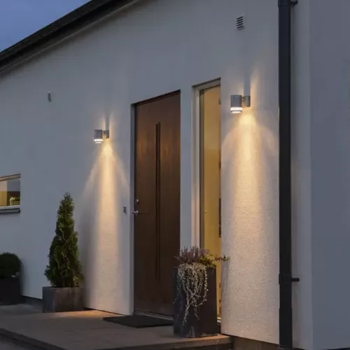 Modena Væglampe Nedad GU10 13cm 230-240V IP44 Galvaniseret Konstsmide