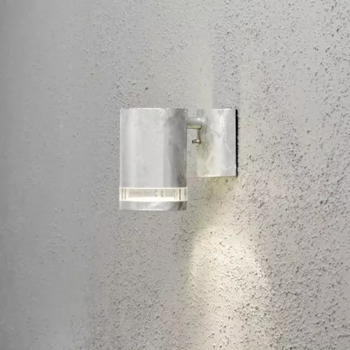 Modena Væglampe Nedad GU10 13cm 230-240V IP44 Galvaniseret Konstsmide