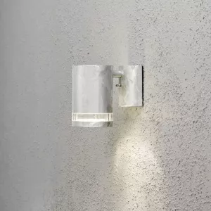 Modena Væglampe Nedad GU10 13cm 230-240V IP44 Galvaniseret Konstsmide