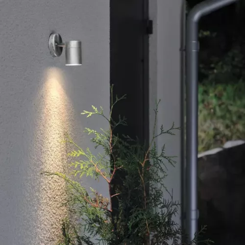 Modena Væglampe Nedad GU10 230-240V IP44 Galvaniseret Konstsmide
