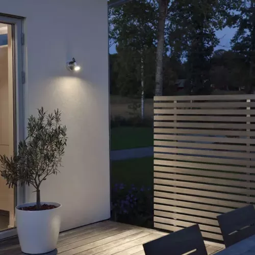 Monza Væglampe LED 3W 230-240V IP54 Anodiseret Konstsmide