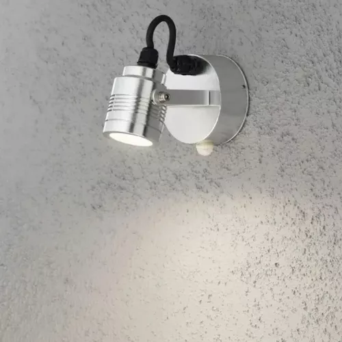 Monza Væglampe LED 3W 230-240V IP54 Anodiseret Konstsmide