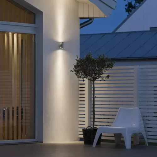 Monza Væglampe Up/Down LED 2x1W 230-240V IP54 Anodiseret Konstsmide