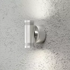Monza Væglampe Up/Down LED 2x1W 230-240V IP54 Anodiseret Konstsmide
