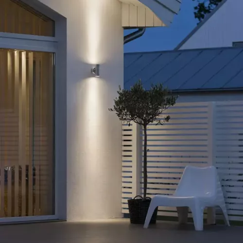 Monza Væglampe Up/Down LED 6x1W 230-240V IP54 Anodiseret Konstsmide