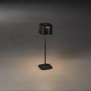 Nice Bordlampe USB 3,7V IP54 Sort Konstsmide