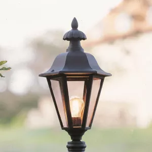 Pallas Garden Lamp Without Post E27 230-240V IP23 Black Konstsmide