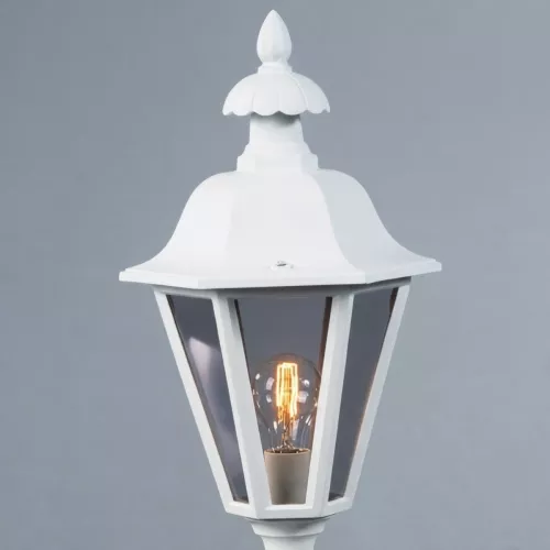 Pallas Havelampe Uden Stolpe E27 230-240V IP23 Hvid Konstsmide