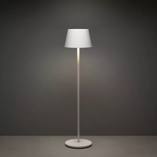 Pomezia Gulvlampe USB 3,7V IP54 Hvid Konstsmide