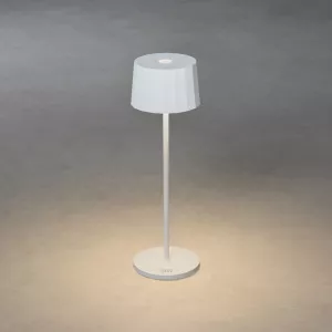 Positano Bordlampe USB 3,7V IP54 Hvid Konstsmide
