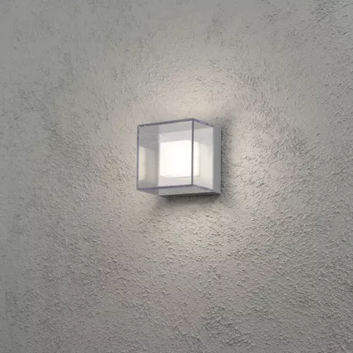 Sanremo Væglampe LED 6W 230-240V IP54 Grå Konstsmide