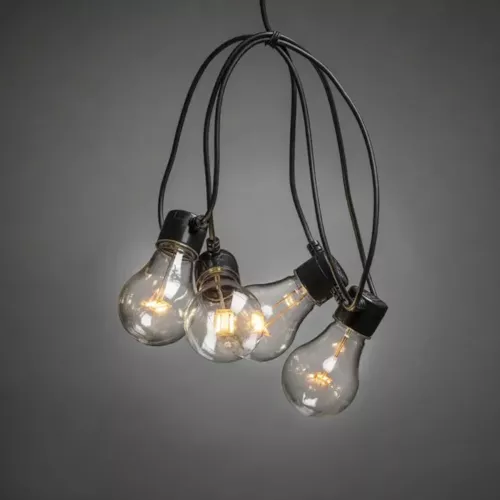 Løkke LED E27 16lm IP44 Amber Plastic Konstsmide