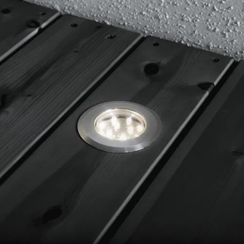 Tilbygningssæt 3 Spotlights LED 12V IP44 Grå Konstsmide