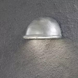 Torino Halvmåneplafond E14 230-240V IP23 Galvaniserad Konstsmide