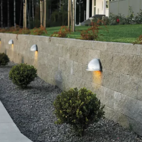 Torino Halvmåne Loftlampe E27 230-240V IP23 Galvaniseret Konstsmide