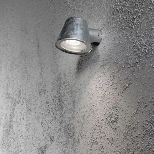 Trieste Væglampe GU10 230-240V IP44 Galvaniseret Konstsmide