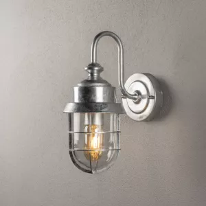 Wall Lamp Cerignola E27 230-240V IP44 Galvanized Konstsmide